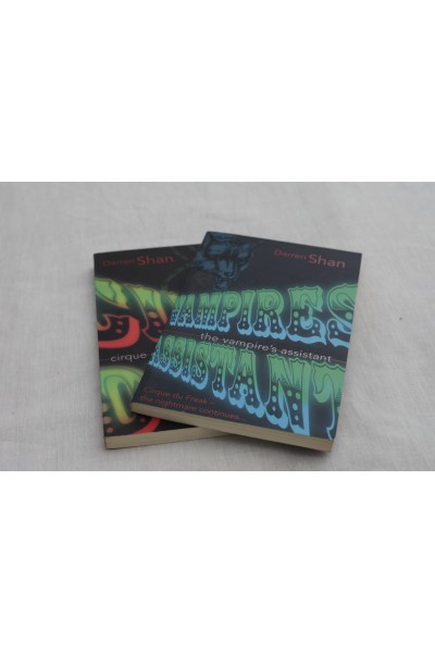 2x books from the Cirque du Freak series