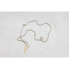 A Gold Chain with Ivory Tusk