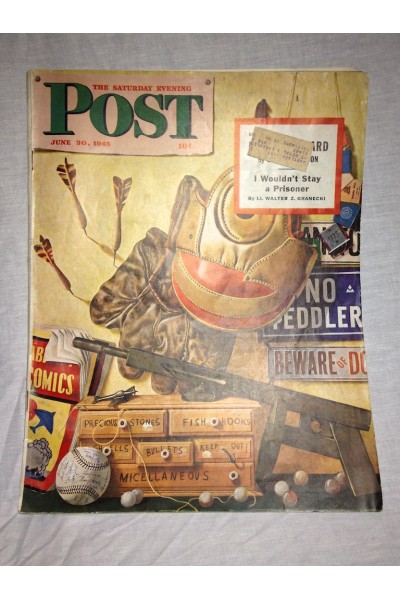 A Copy of the Saturday Evening Post from the 30th June 1945